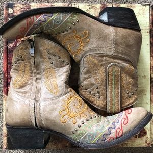 Sundance Old Gringo Zarape Cowboy Boots 